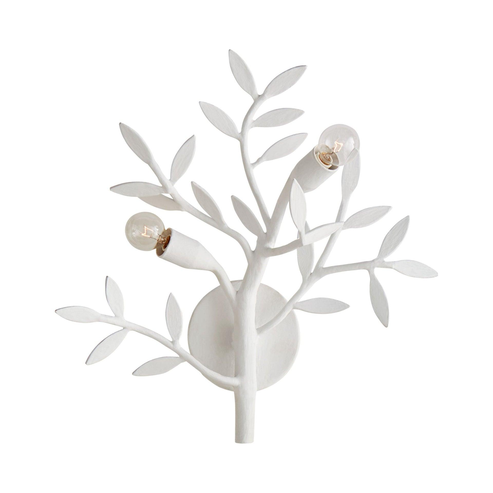 Mandeville Plaster White Dimmable Energy Star Wall Sconce