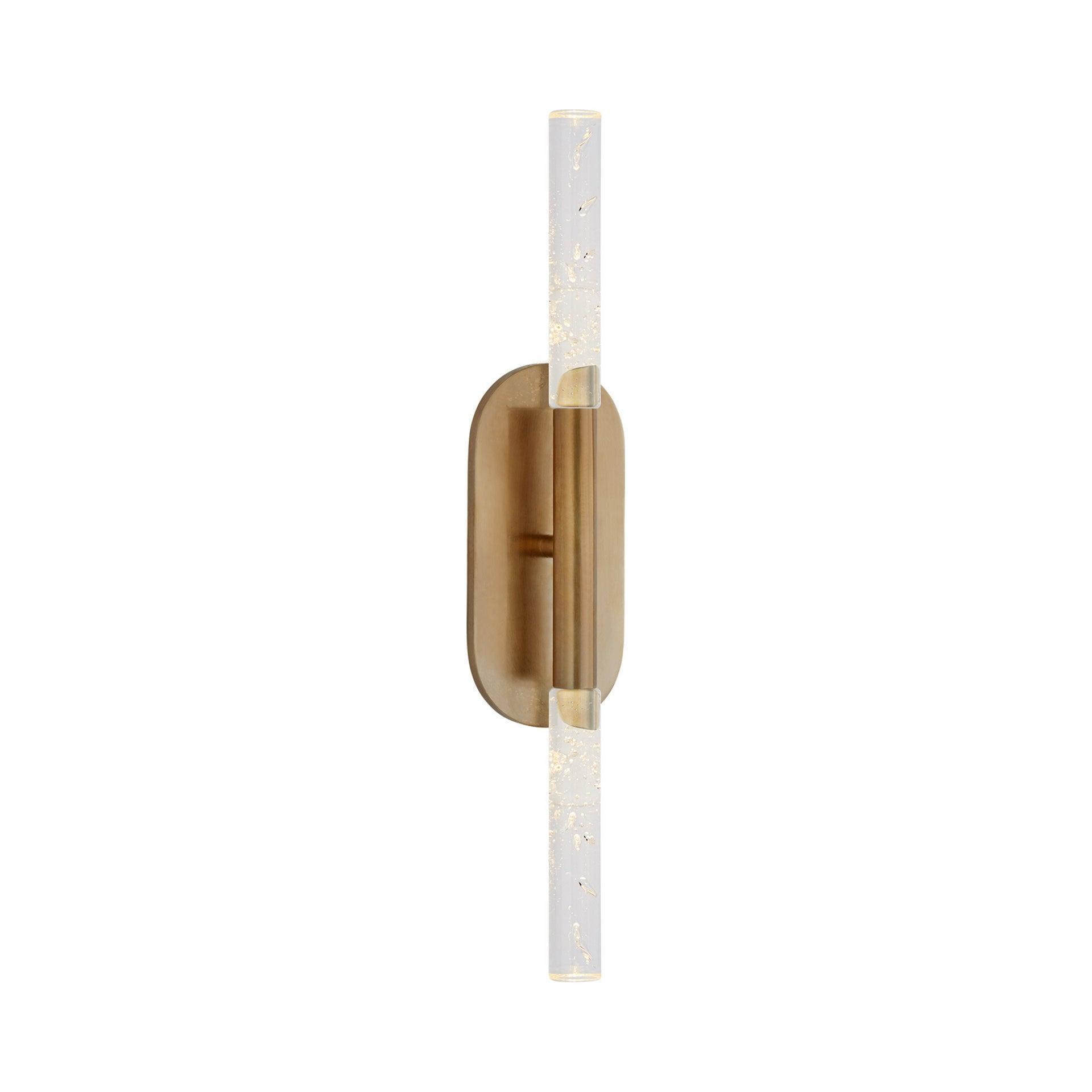 Antique Brass and Bronze Outdoor Dimmable LED Vanity Light