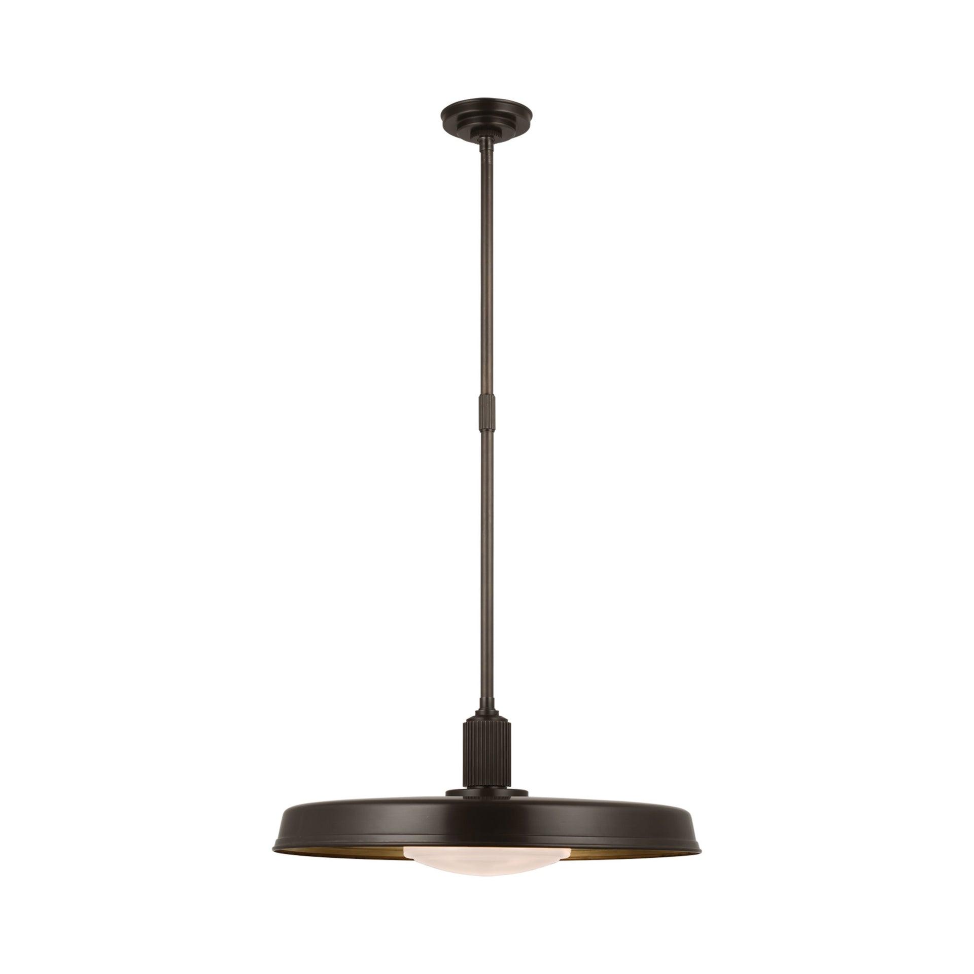 Ruhlmann Bronze Glass LED Indoor/Outdoor Pendant Light