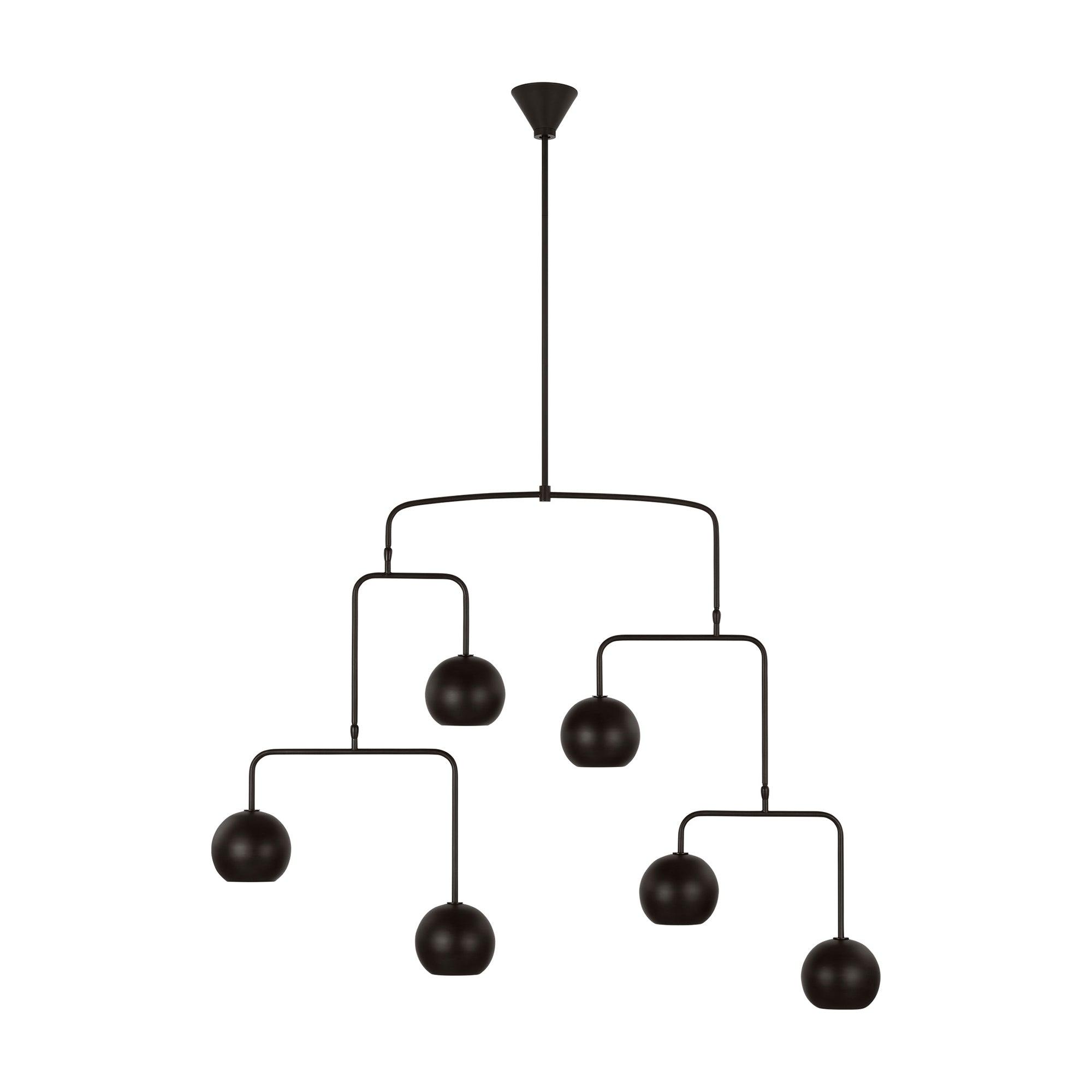 Chaumont Extra Large Chandelier by Christiane Lemieux - Aged Iron / 50"Dia