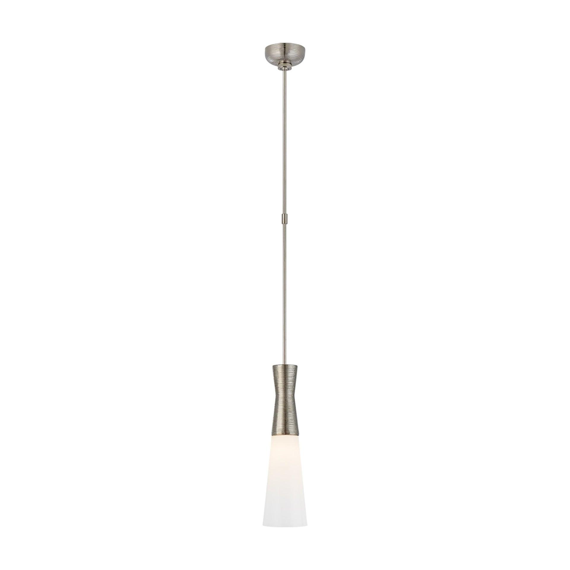 Utopia Polished Nickel 18" Indoor/Outdoor Lighting Pendant