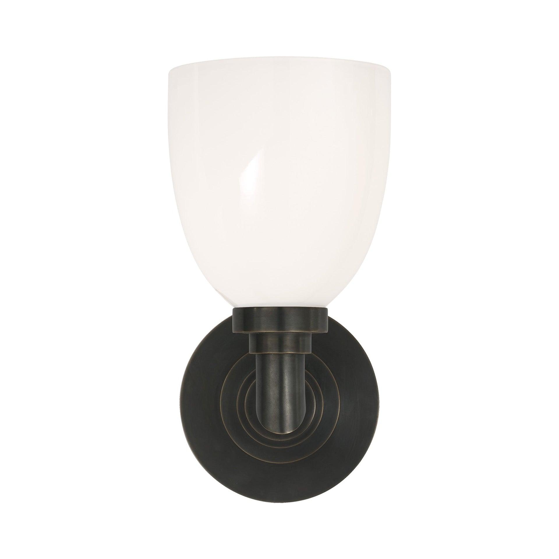 Wilton Dimmable Outdoor Bronze Bath Wall Light