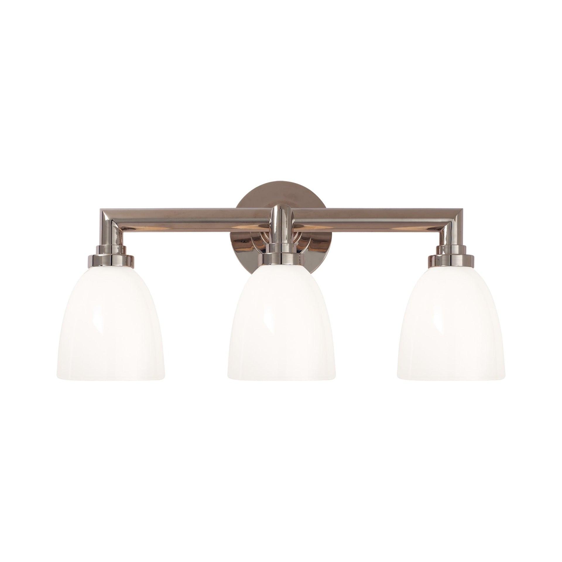 Wilton Chrome 3-Light Dimmable Vanity Light