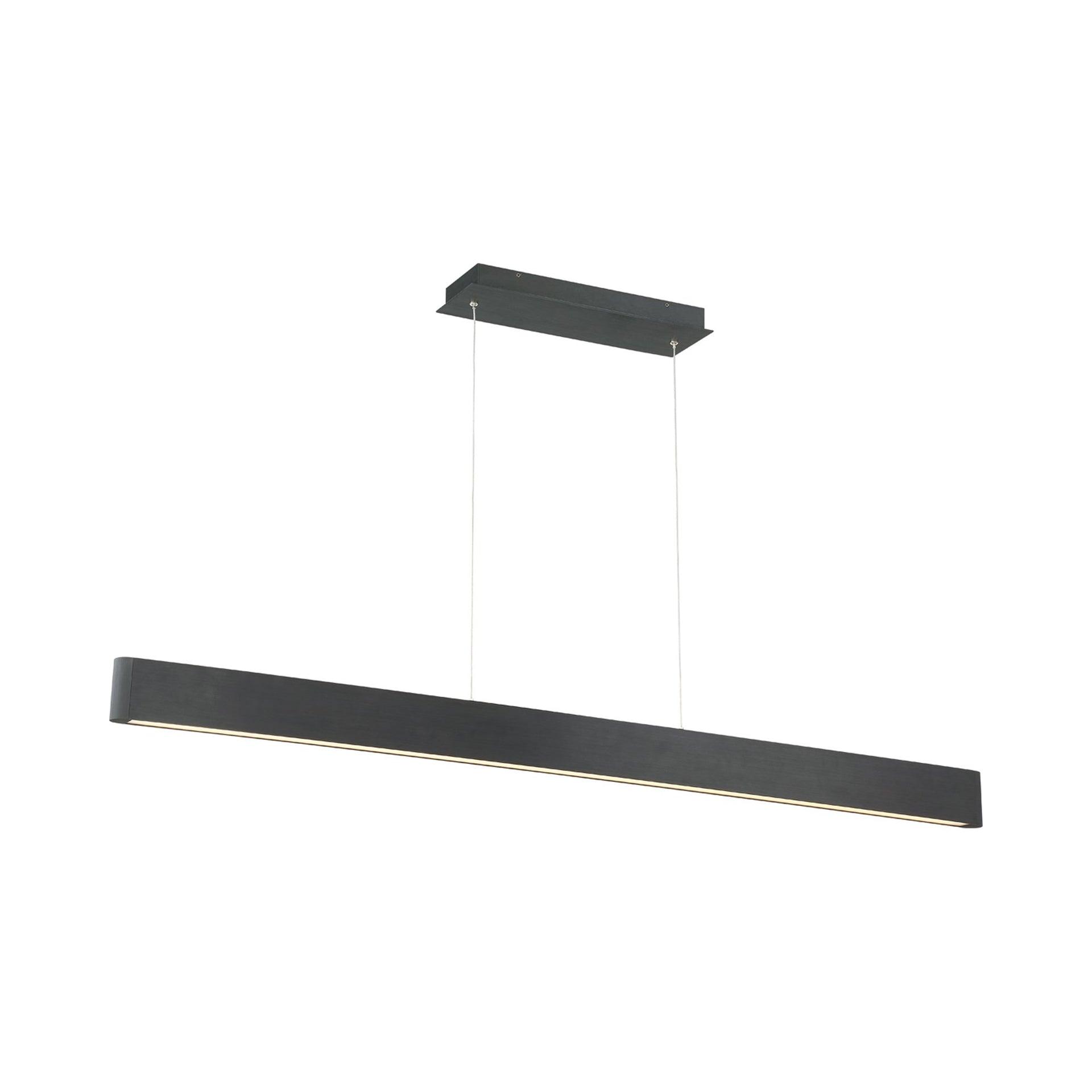 WAC Lighting Volo 54" LED 3000K Contemporary Aluminum Pendant in Black