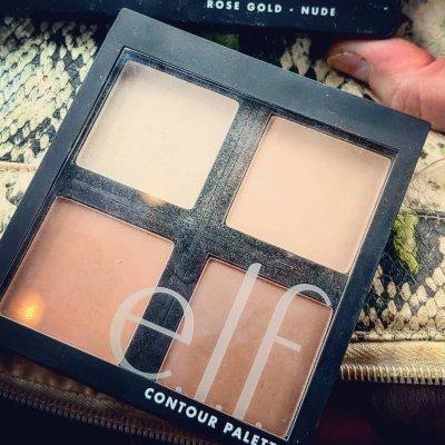 e.l.f. Contour Palette Pressed Powder - Light/Medium - 0.56oz