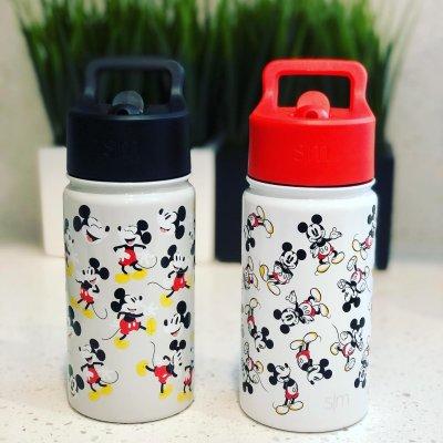Simple Modern 14oz Stainless Steel Summit Bluey Water Bottle Blue: Kids & Toddler Portable Drinkware, Dishwasher-Safe
