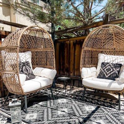 Veranda VER099 Power Loomed Indoor/Outdoor Accent Rug - Red/Natural - 2'x3'7" - Safavieh