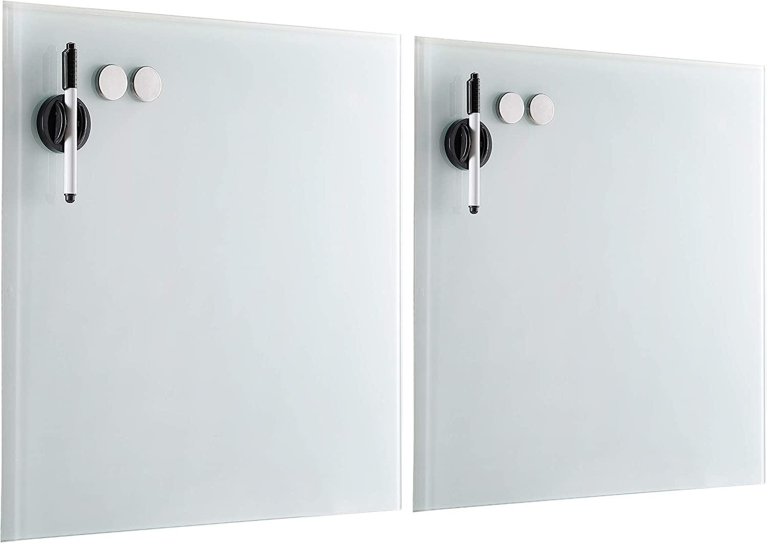 BirdRock Home BirdRock Home Wall Glass Magnetic Oversized - 8 ' & Up Whiteboard (Set of 2)