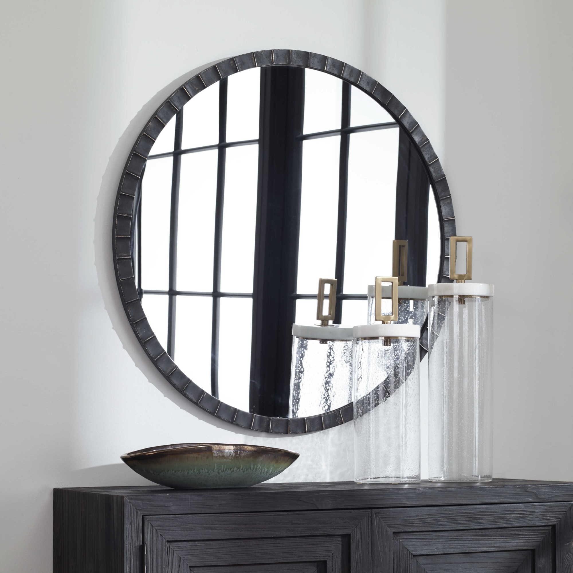 Auguste Round Mirror