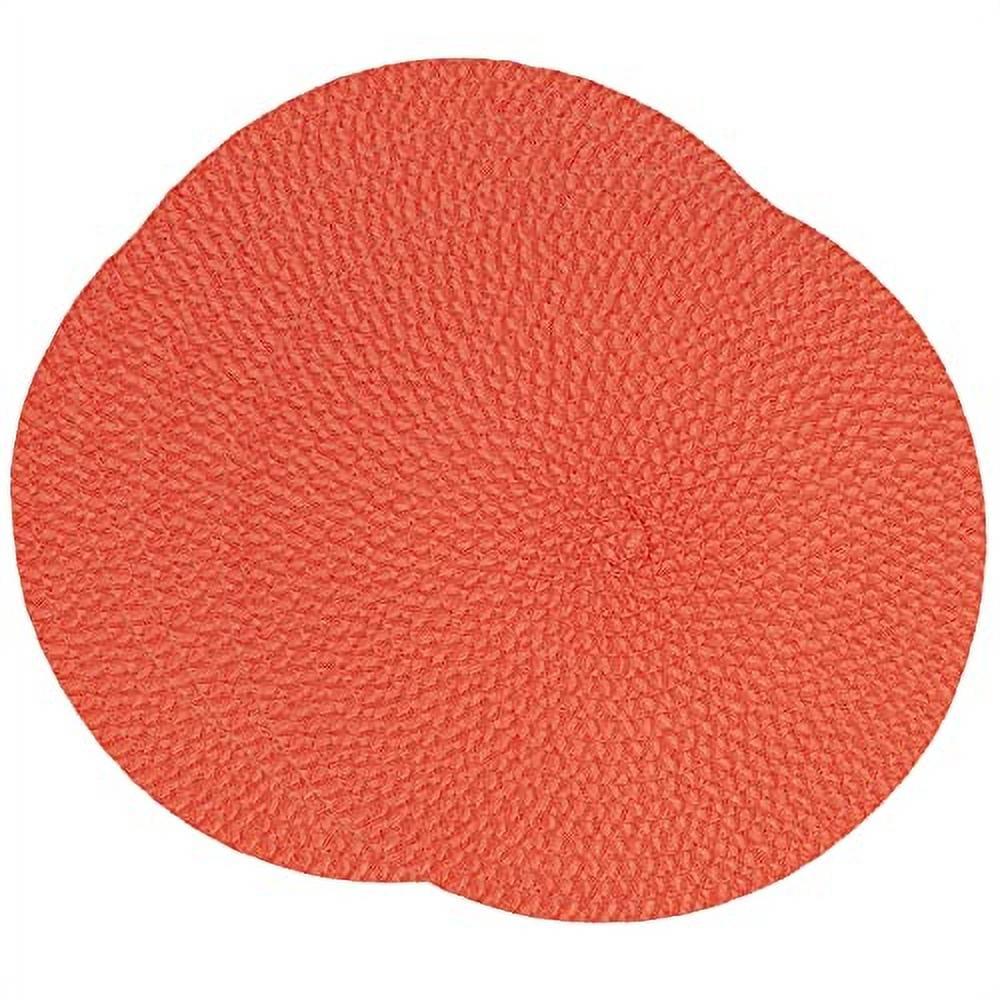 Brielle Polypropylene Plastic Round Placemat