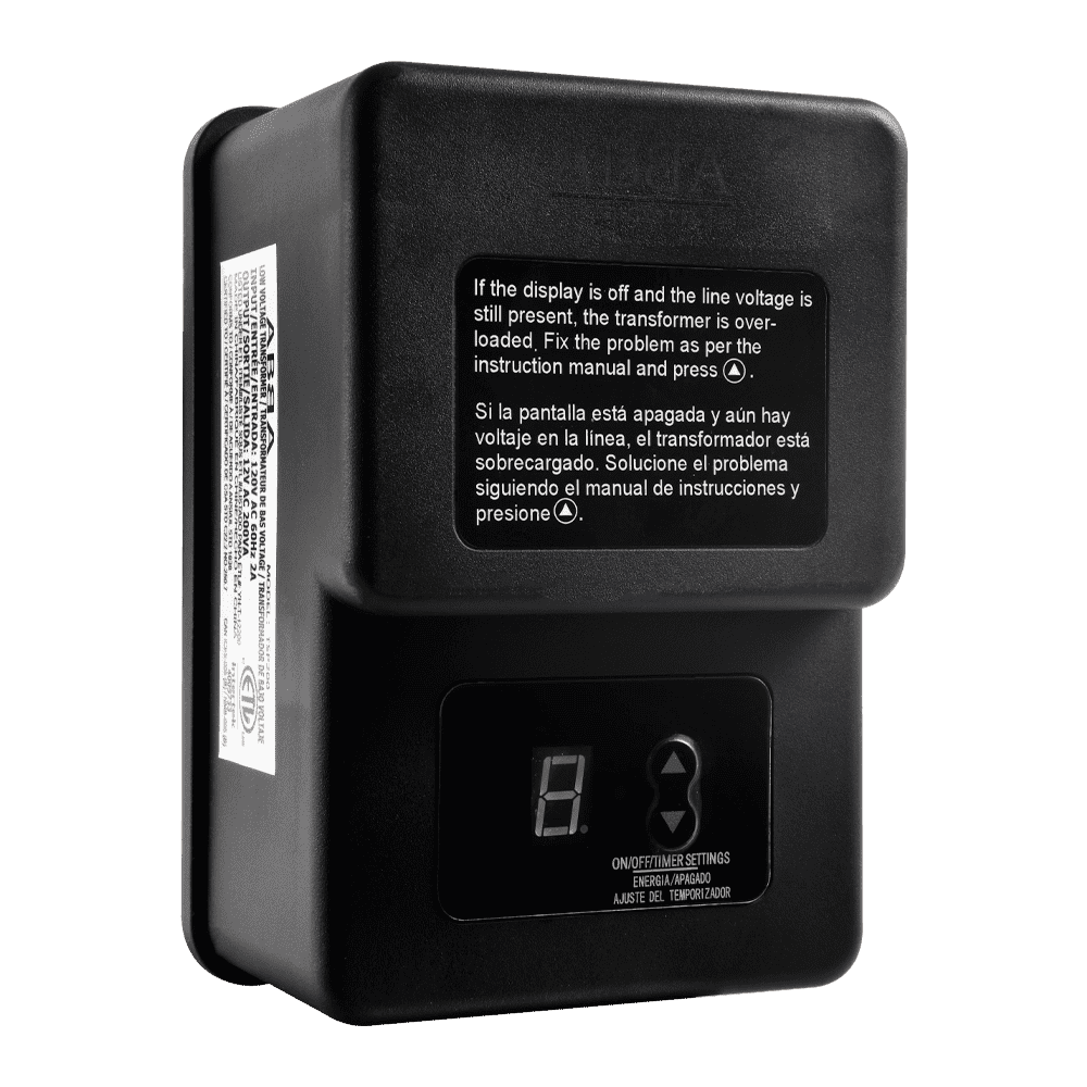 TS200 200W AC 120V Outdoor Step Down Transformer with Digital Timer