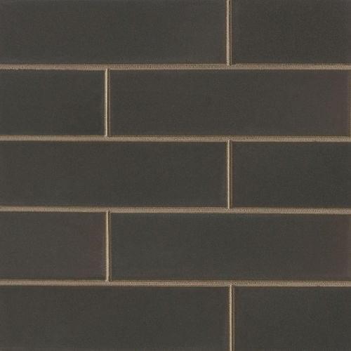 Orbit Matte Brown Porcelain Subway Tile 2.5'' x 9''