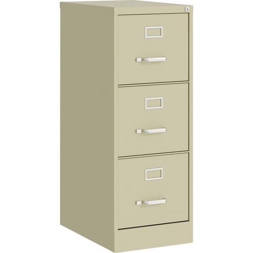 Putty 3-Drawer Vertical Lockable File Cabinet in Steel