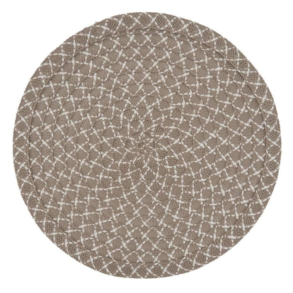 Linneman Geometric Round Placemat