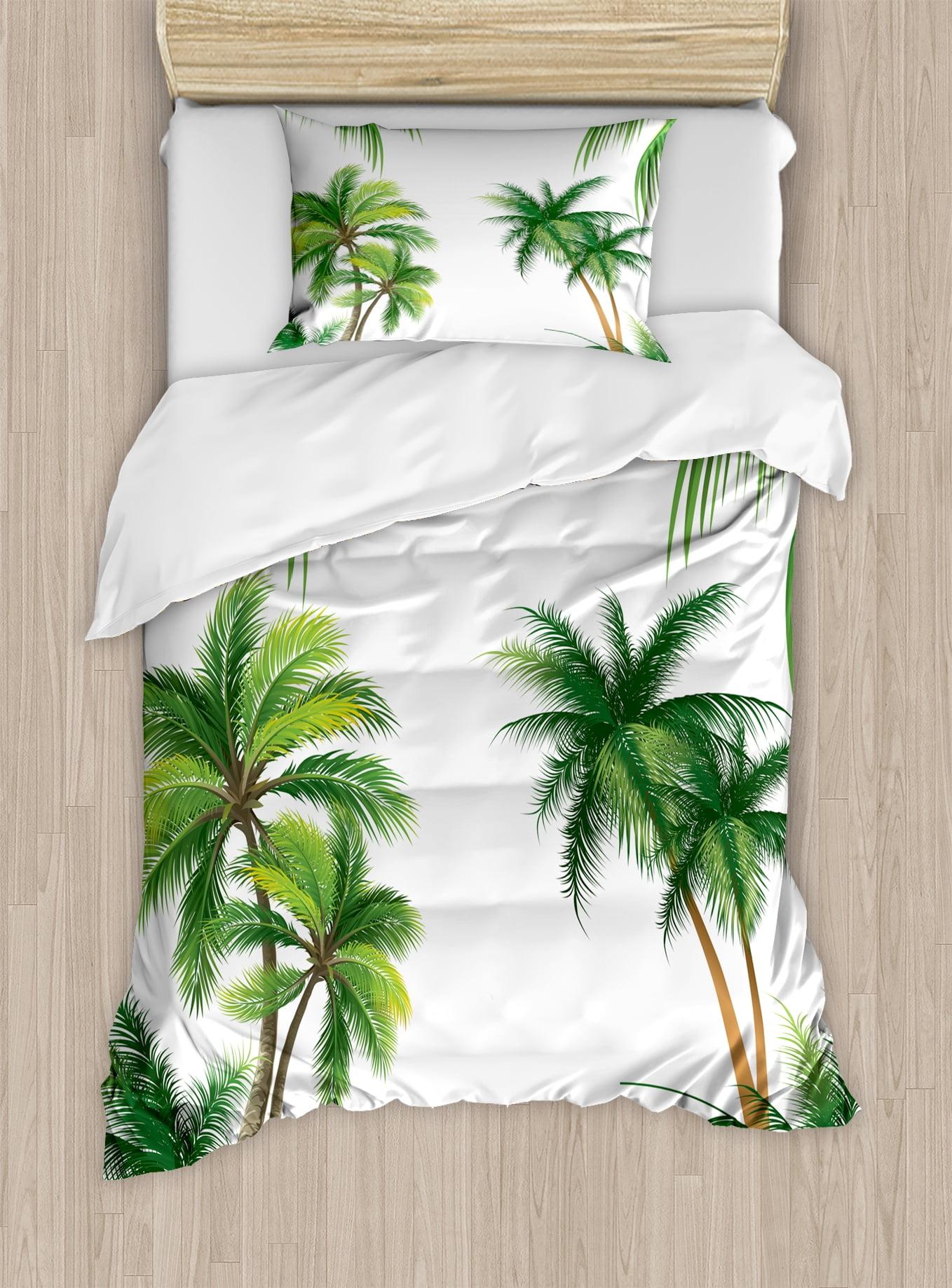 Coastal Floral Duvet Cover