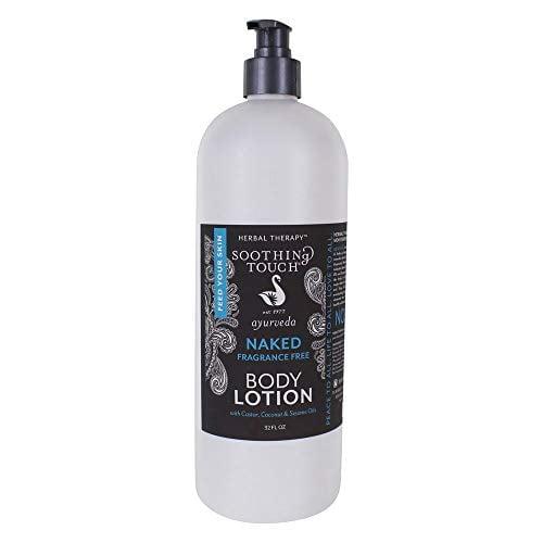 Soothing Touch Naked Fragrance Free Body Lotion with Ayurvedic Oils