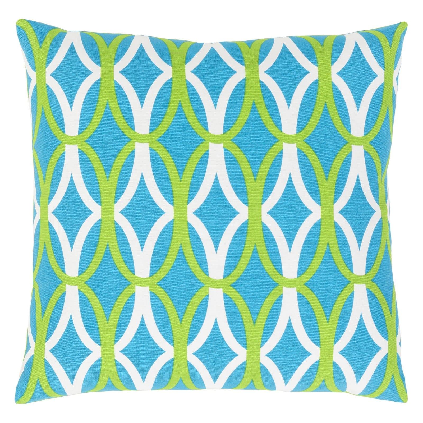 Geometric Cotton Throw Pillow