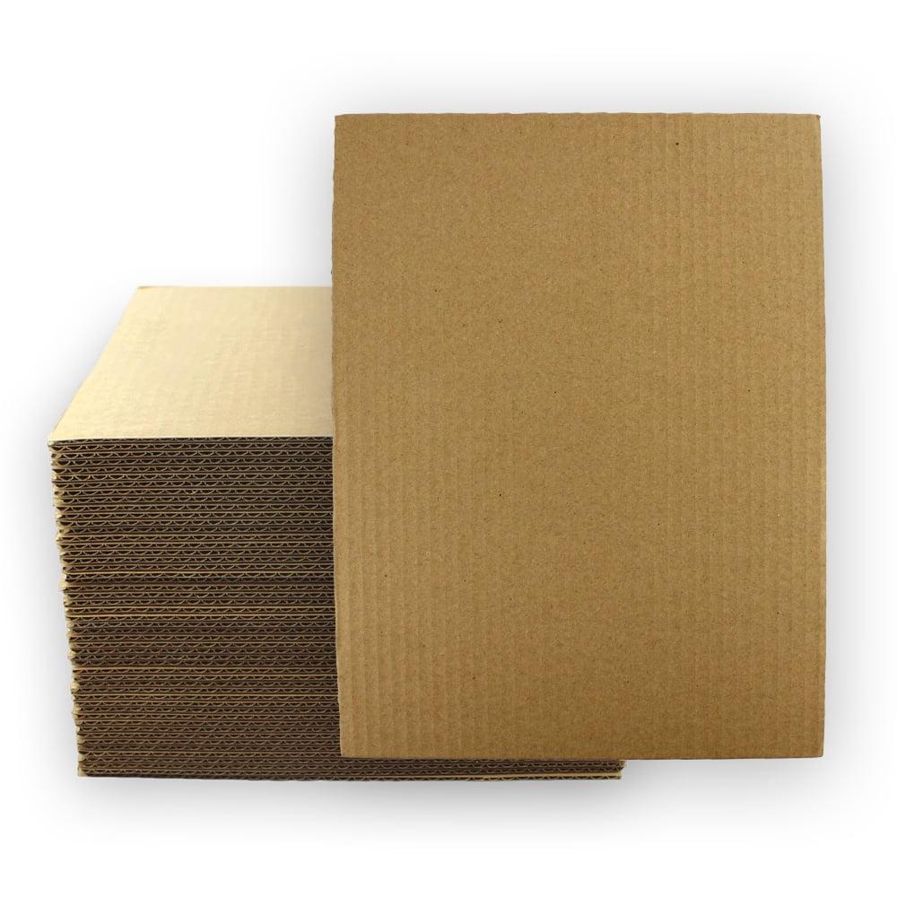 supplyhut 50 5x7 Cardboard Corrugated Pads Inserts Filler Sheet 5 x 7