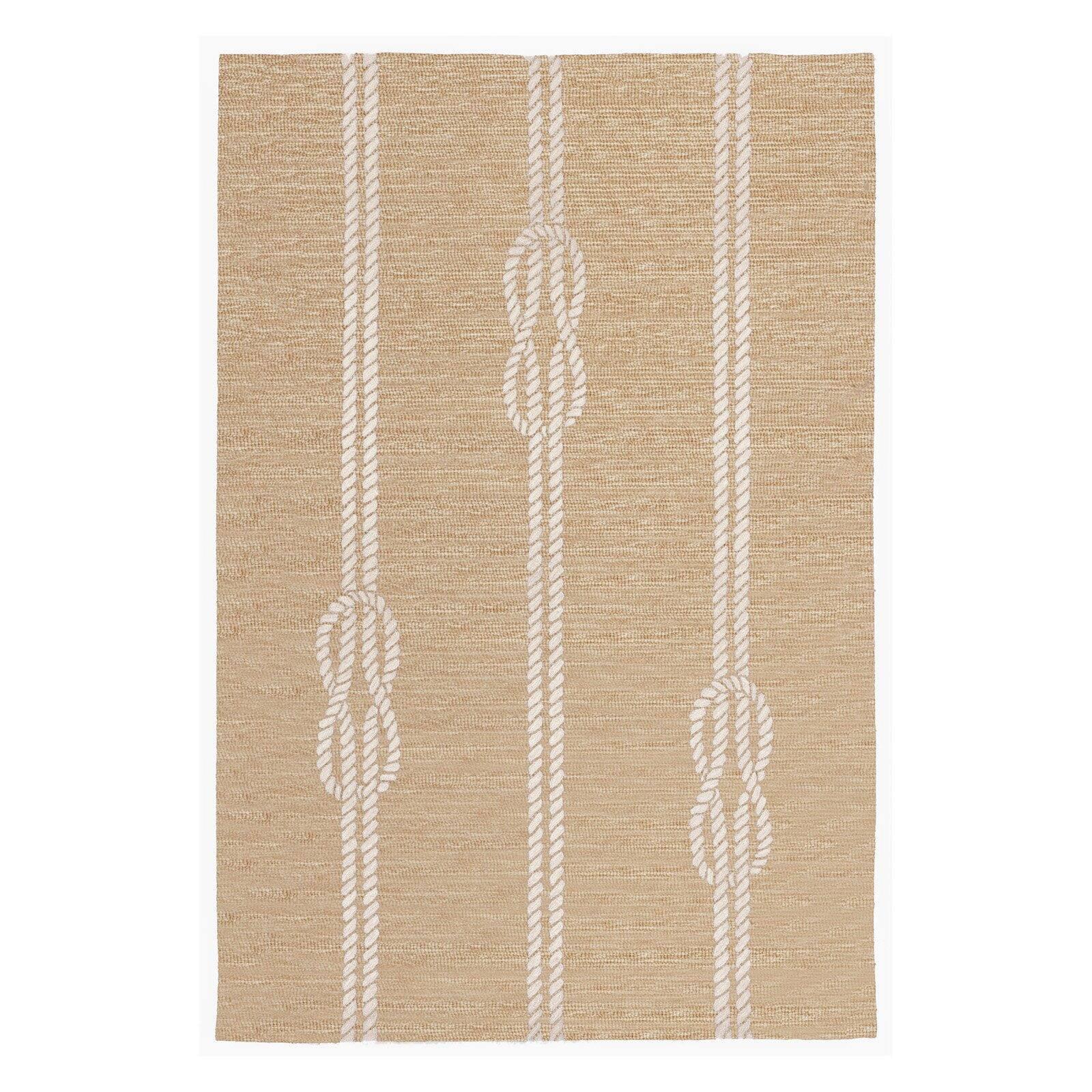 Liora Manne Capri Ropes Indoor/Outdoor Rug Navy 7'6" x 9'6"