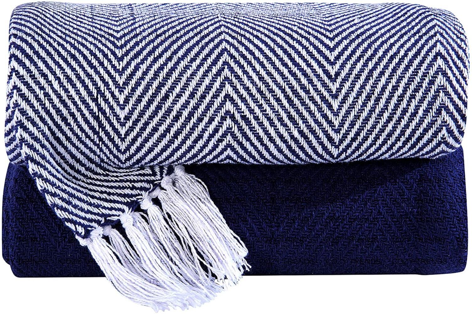 Hand Woven Throw Blanket (Set of 2)