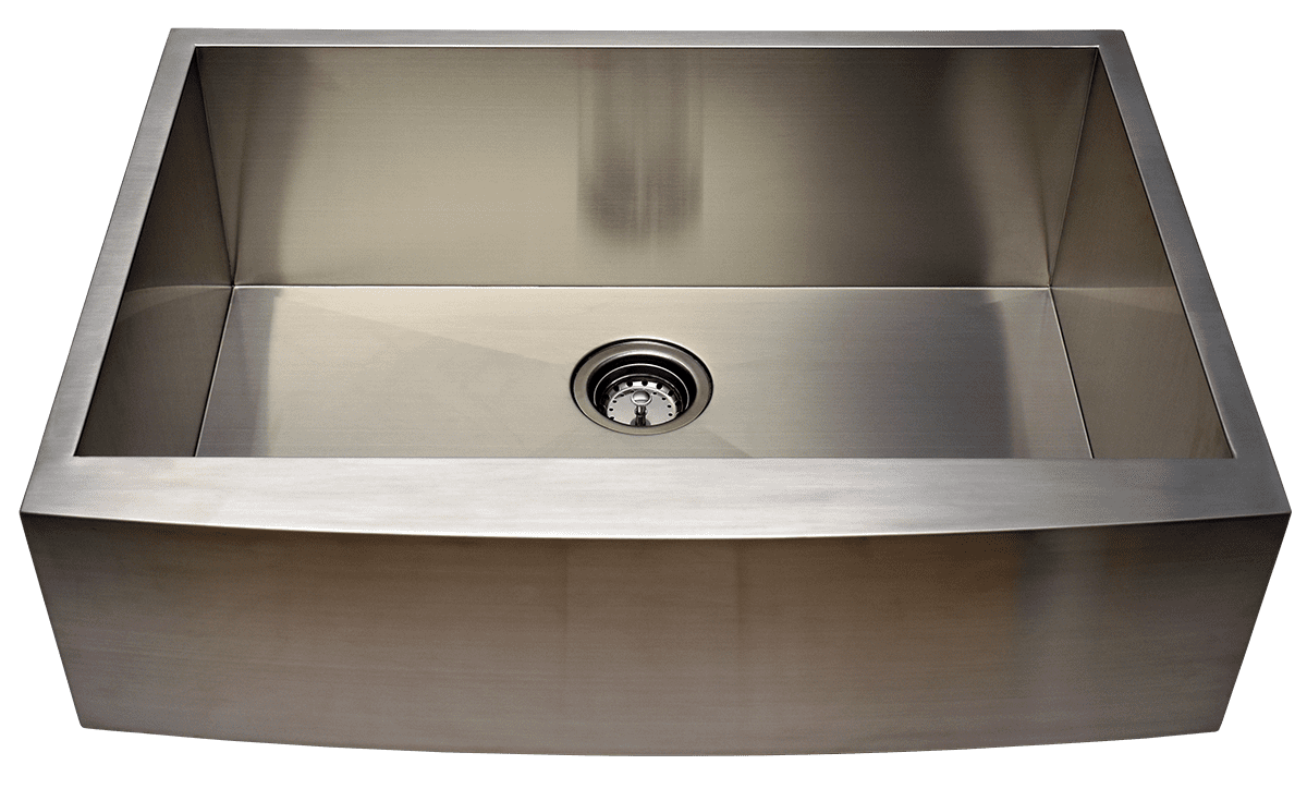 36'' Stainless Steel Farmhouse Apron Single Bowl Kitchen Sink