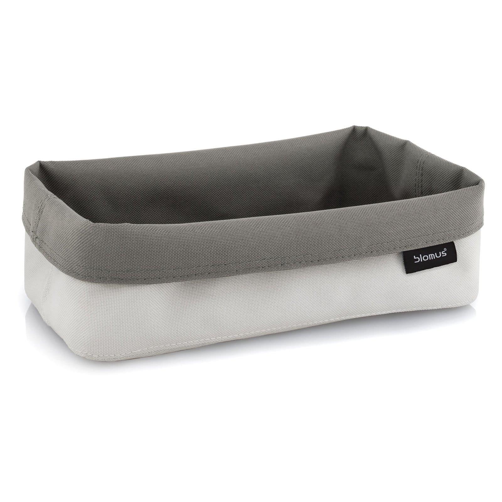 Blomus 68898 Reversible Storage Basket- Sand/Taupe