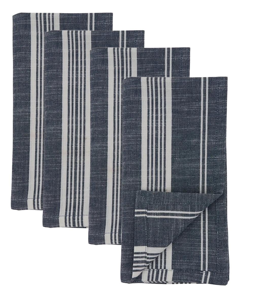 Amadi Cotton Striped Square Napkin