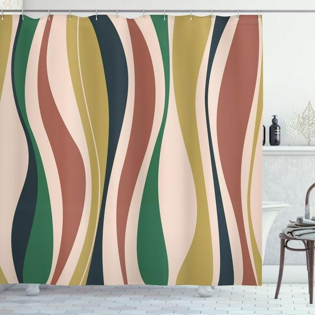 Ambesonne Amazon Vintage Shower Curtain with Hooks Included