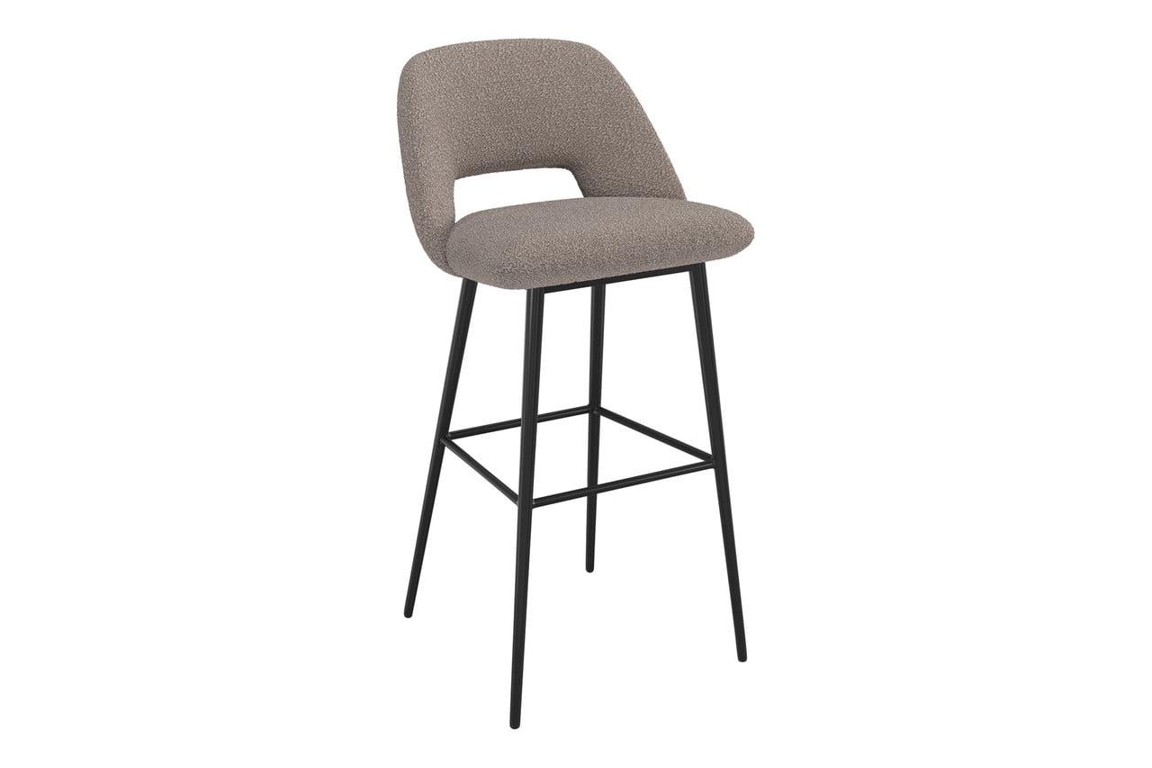 Inmod Oliver Boucle Bar Stool (Set of 2)