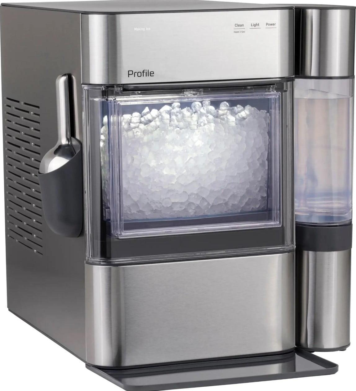 GE Profile Opal 2.0 Ultra Nugget Ice Maker with Side Tank - Stainless Steel