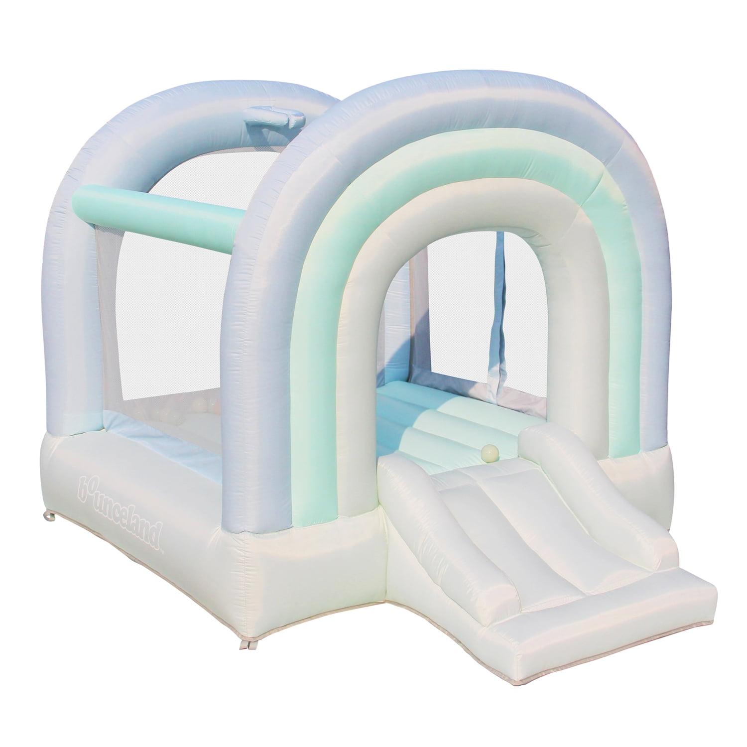 Bounceland Day-Dreamer Mist Bounce House - Blue