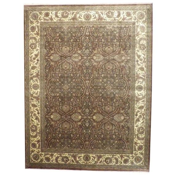 Wahi Rugs Hand Knotted Fine Persian Mashad 9'0"x12'0" -w258
