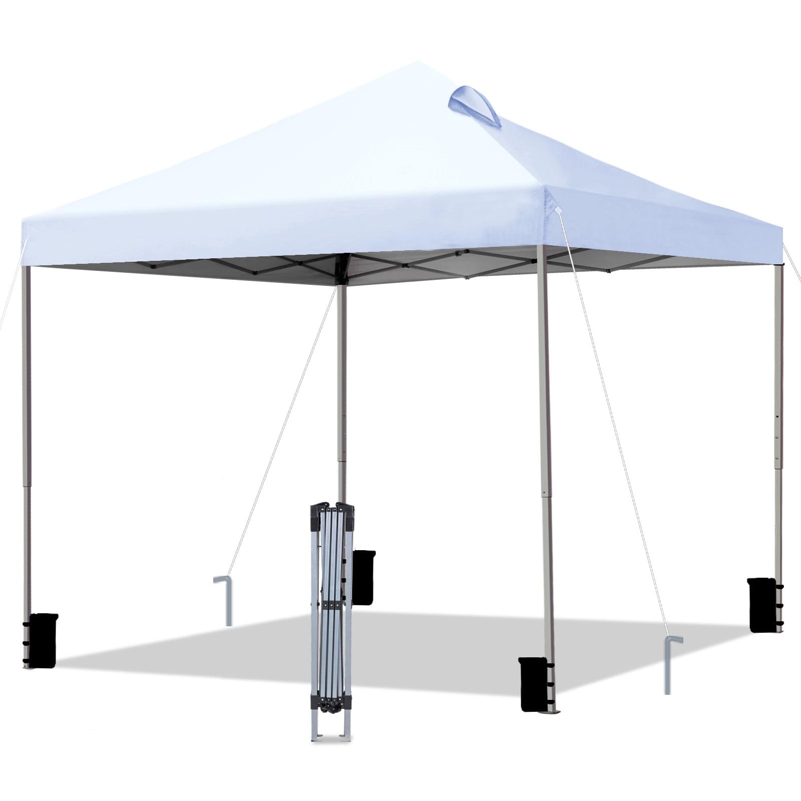 Yaheetech 10x10ft Pop-up Canopy with One-Push-To-Lock Setup Mechanism