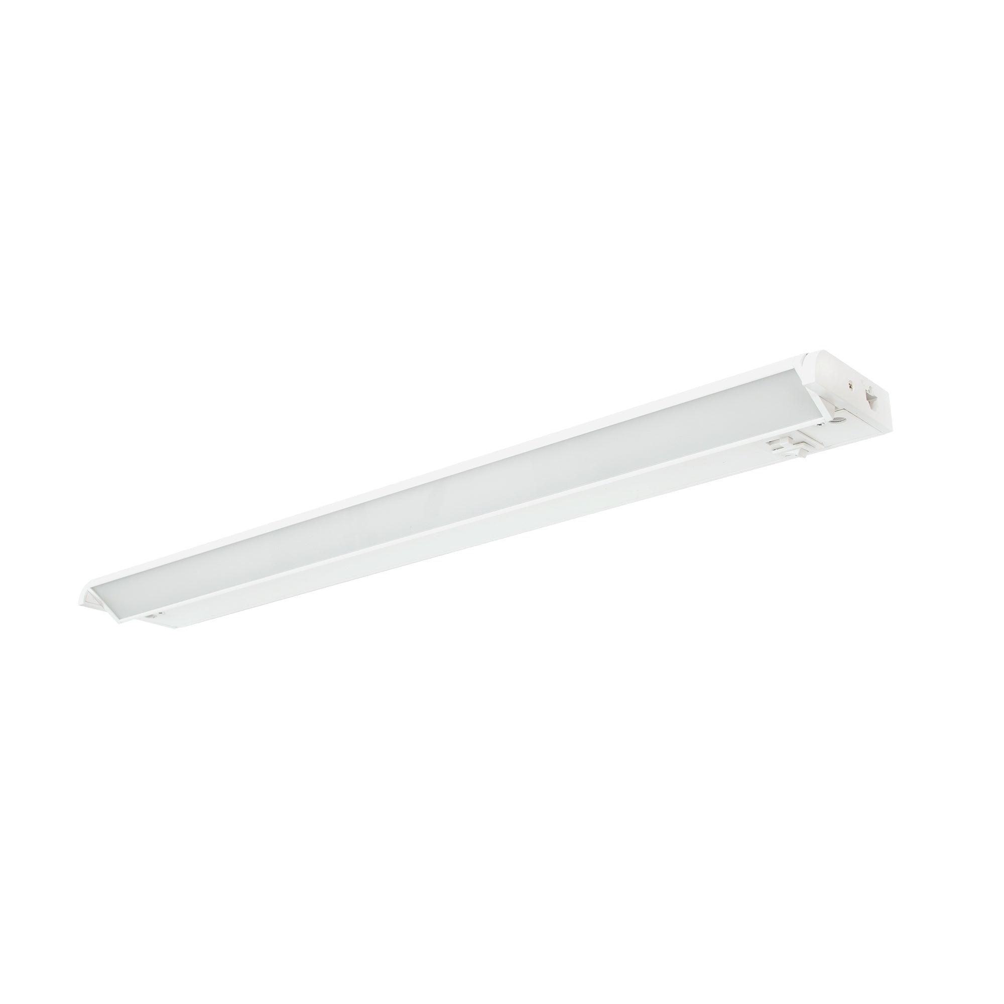 24 Inch White Adjustable Under Cabinet LED Light