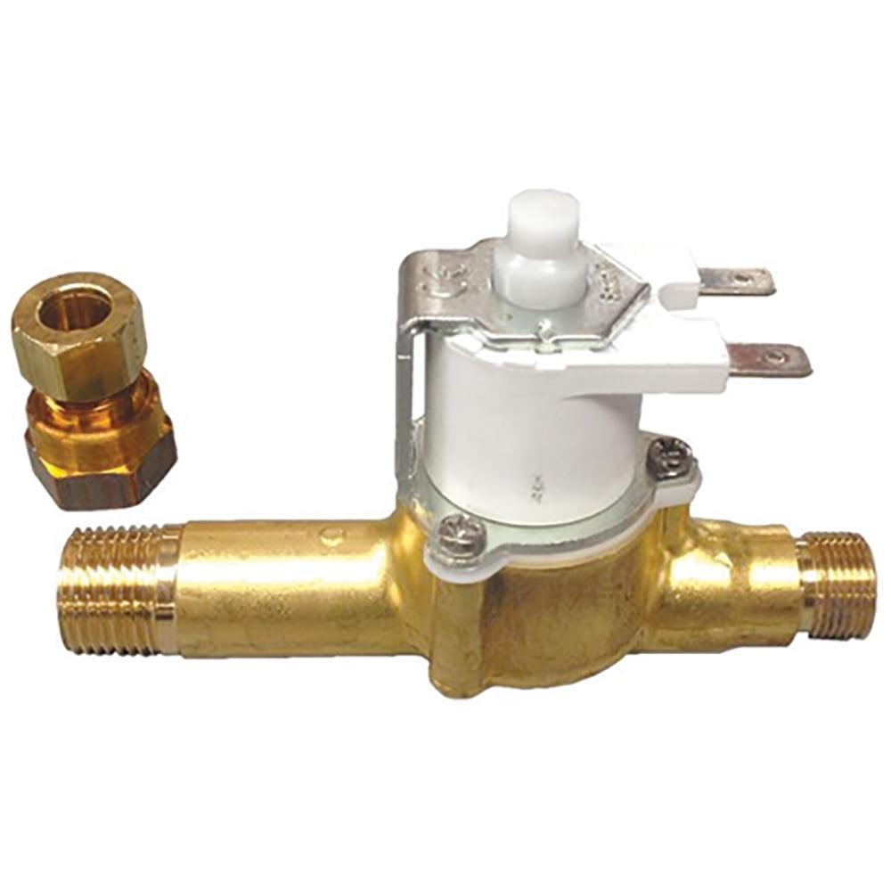 3/4" SOLENOID W/ADAPTORS FOR 3/8" COMPRESSION