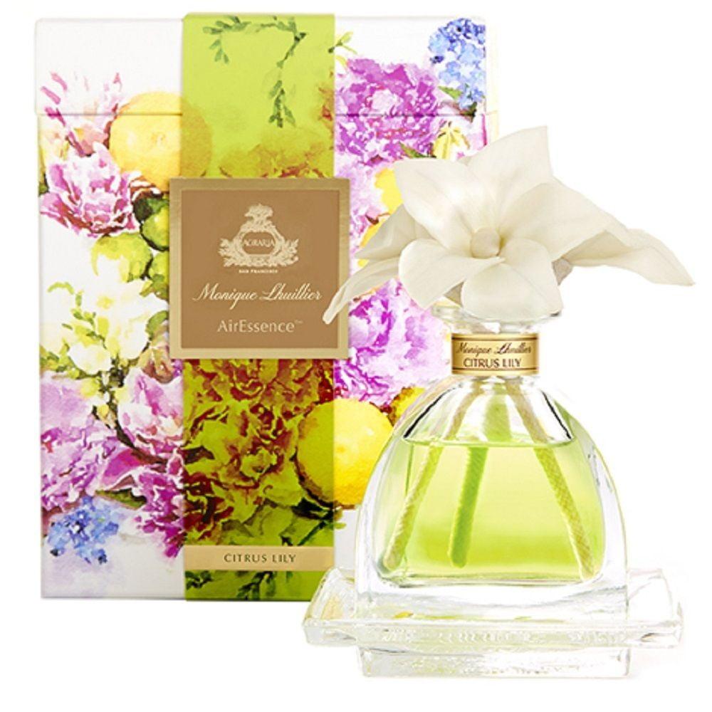 Monique Lhuillier Citrus Lily Diffuser with Sola Flowers