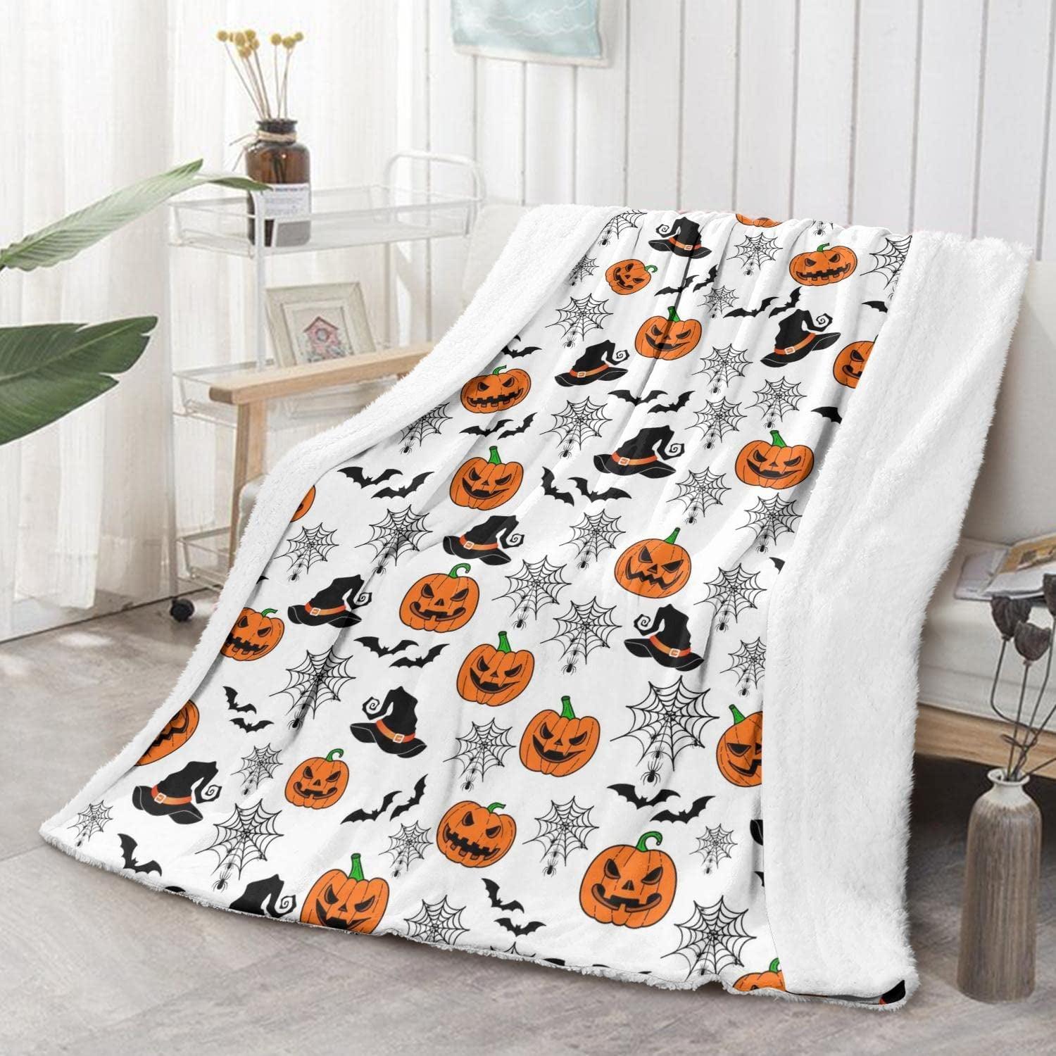 Halloween 50 X 60 Throw Blankets, Pumpkins