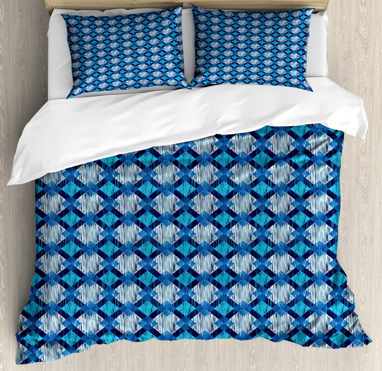 Rustic Ikat Duvet Cover Set