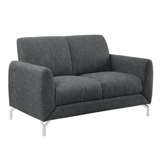 Venture Love Seat, Dark Gray
