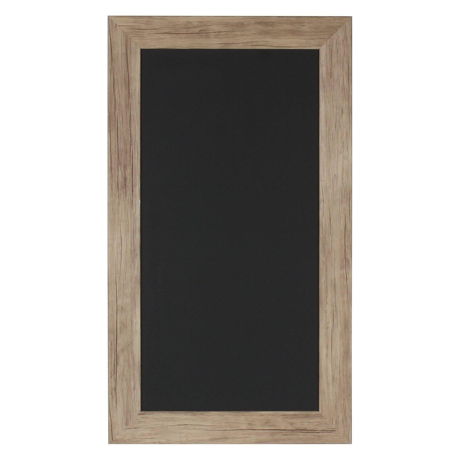 Beatrice Rustic Brown Framed Magnetic Chalkboard