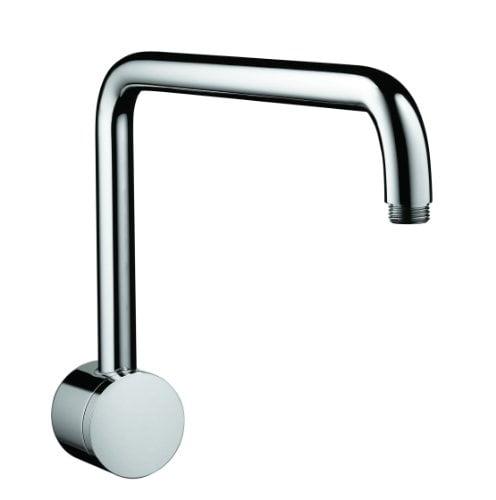 Radiance Brass Swivel 16-inch Shower Arm in Brushed Nickel