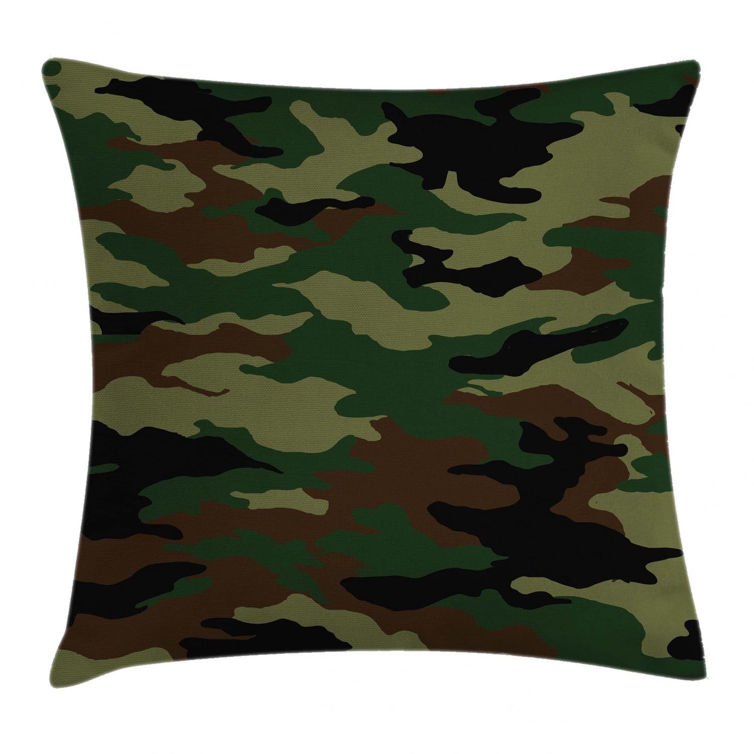 Camo Indoor/Outdoor Reversible Pillow Cover