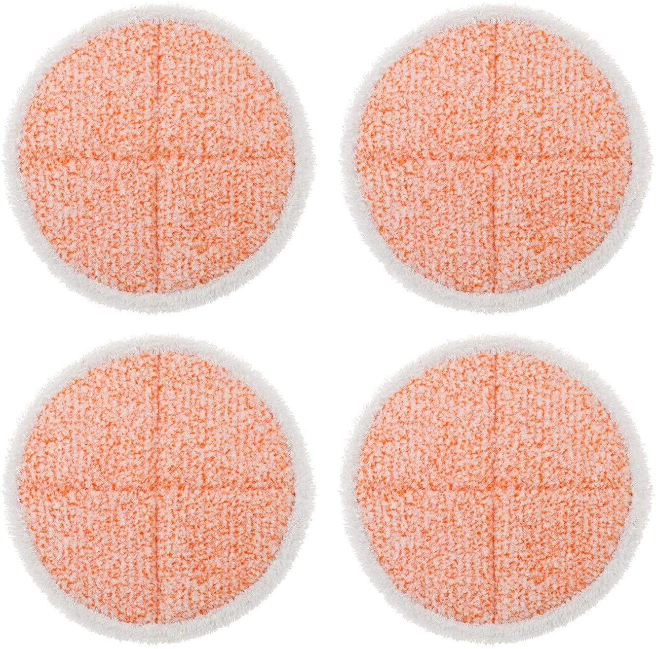 Replacement Bissell Spinwave 2039A 2124 Powered Hard Floor Mop 4 Packs Heavy Scrub Mop Pads