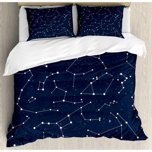 Constellation Modern & Contemporary Abstract Duvet Cover Set