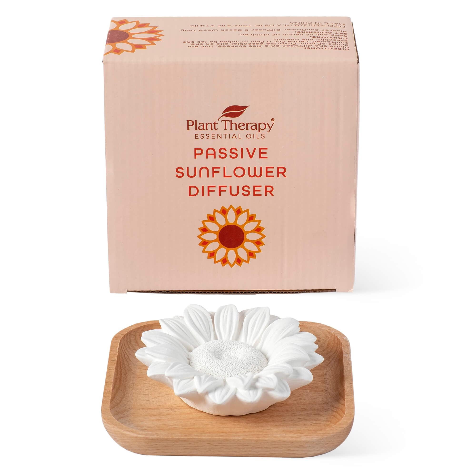 Plant Therapy Passive Sunflower Aromatherapy Diffuser for Essential Oils