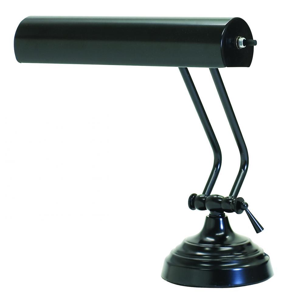 House of Troy AP10-21-7 Advent 1-Light Piano Lamp, Black