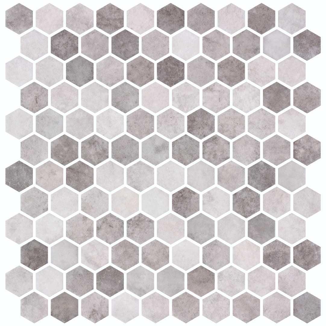 Trillions Hexagon Honeycomb Glass Mosaic Kitchen Backsplash, Bathroom, Shower, Pool, Wall and Floor Tile