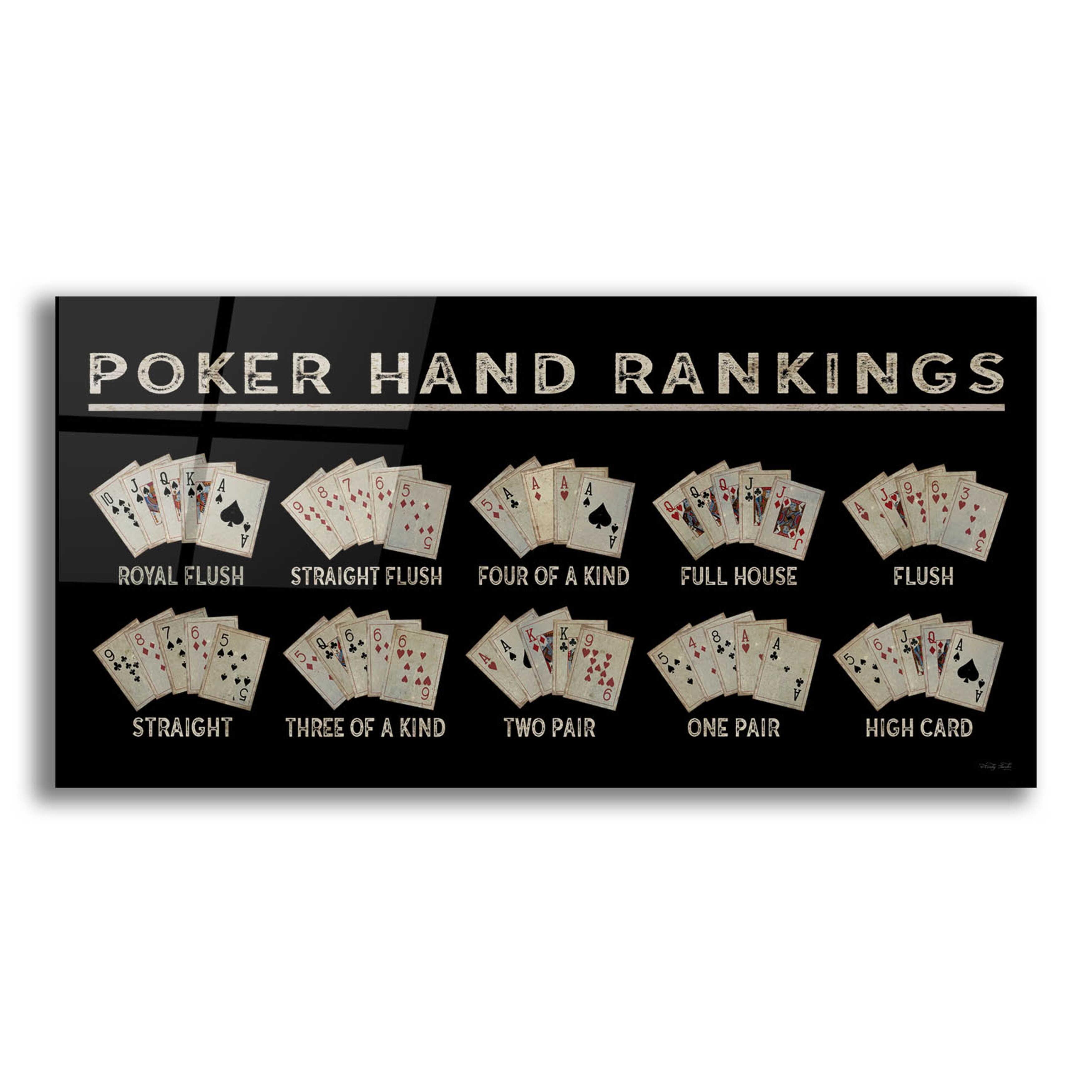 " Poker Hand Ranking " by Cindy Jacobs