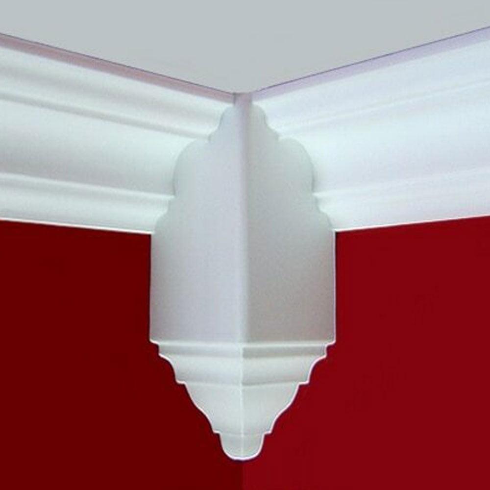 Crown Molding Inside Corner Block - Medium