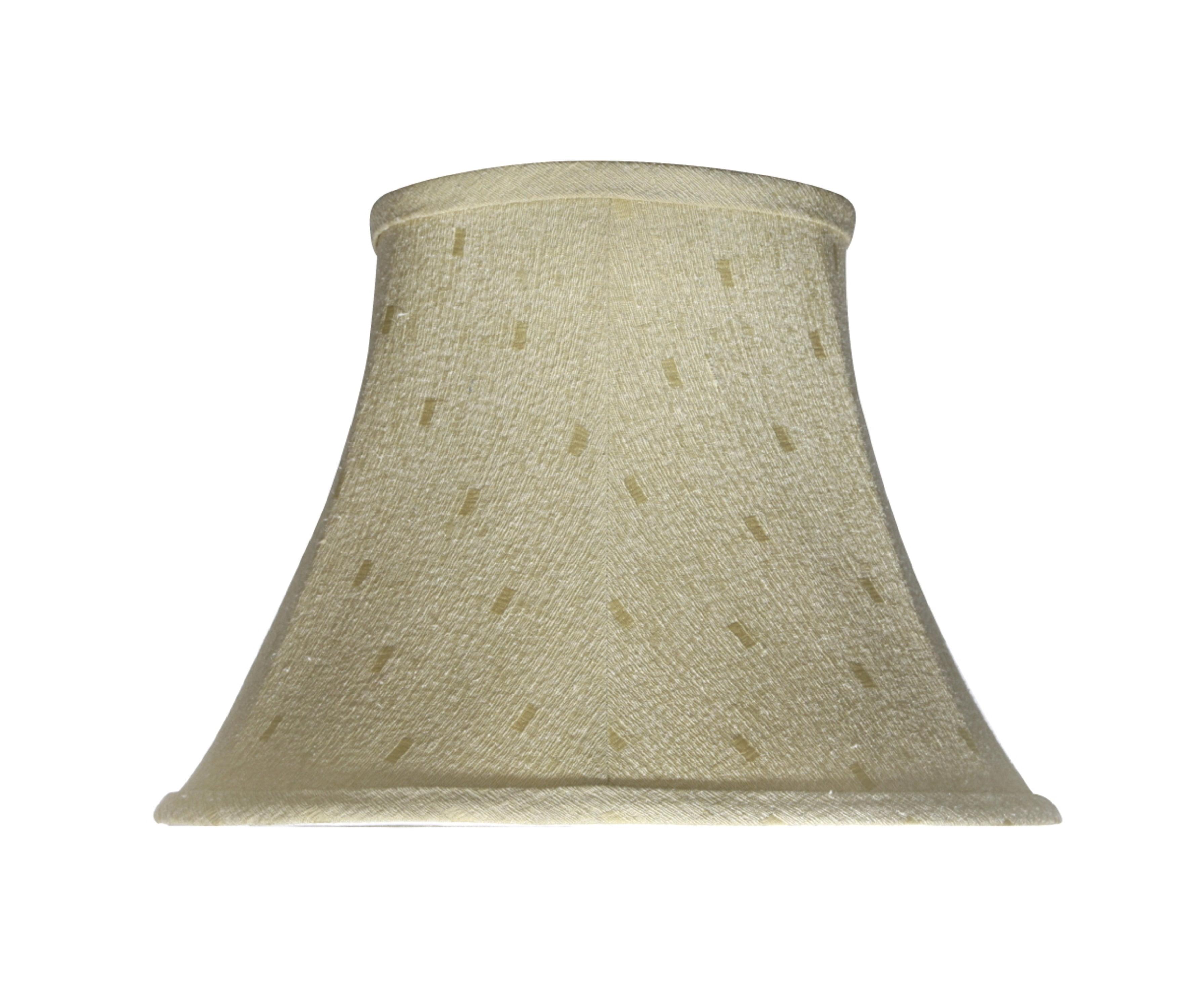 9.5'' H Jacquard Textured Fabric Bell Lamp Shade